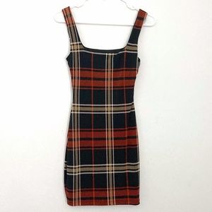 Plaid Mini-Dress